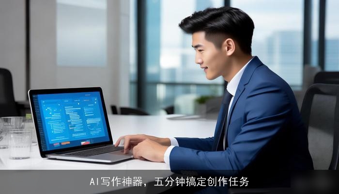 AI写作神器，五分钟搞定创作任务