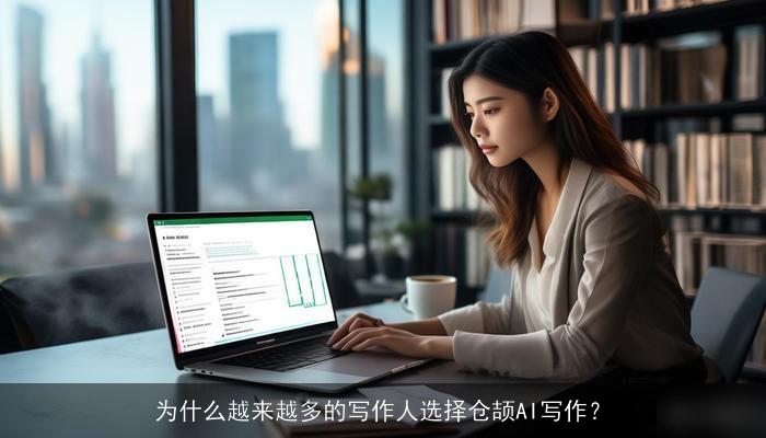 为什么越来越多的写作人选择仓颉AI写作？