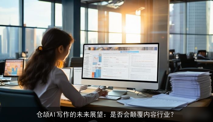 仓颉AI写作的未来展望：是否会颠覆内容行业？