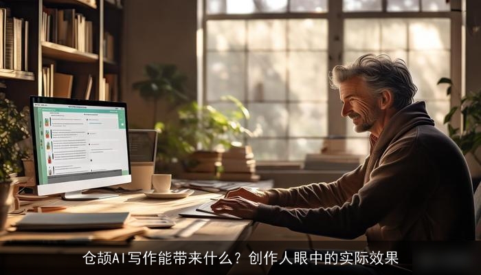 仓颉AI写作能带来什么？创作人眼中的实际效果