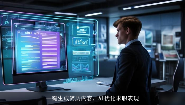 一键生成简历内容，AI优化求职表现