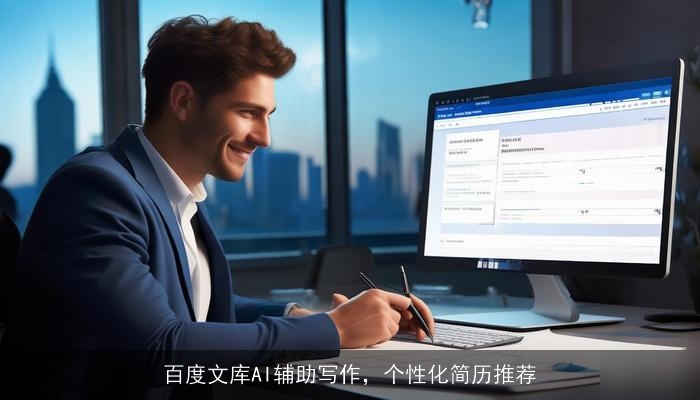 百度文库AI辅助写作，个性化简历推荐