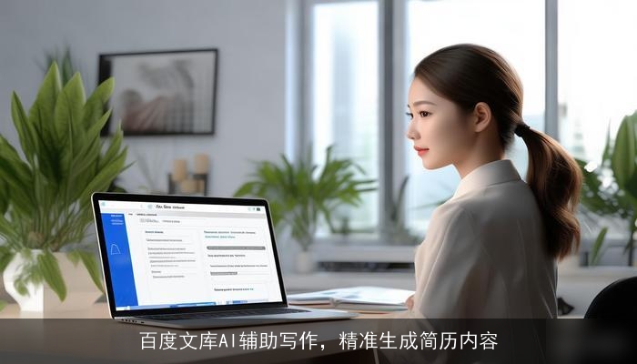 百度文库AI辅助写作，精准生成简历内容
