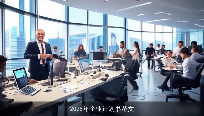 2025年企业计划书范文