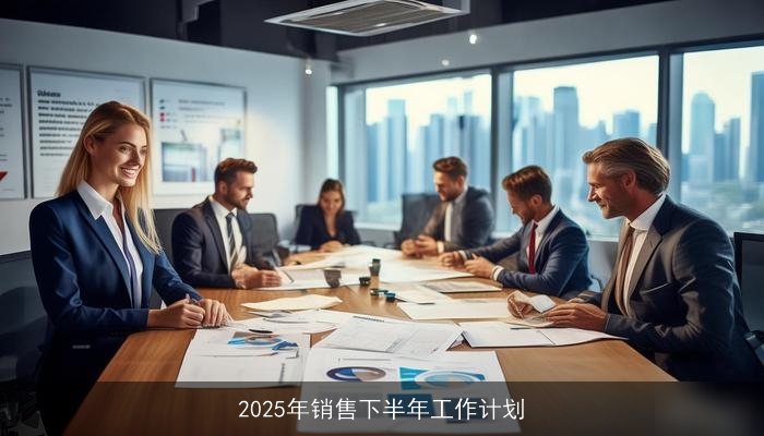 2025年销售下半年工作计划