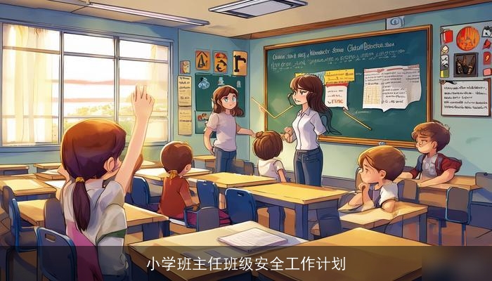 小学班主任班级安全工作计划