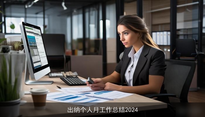 出纳个人月工作总结2024