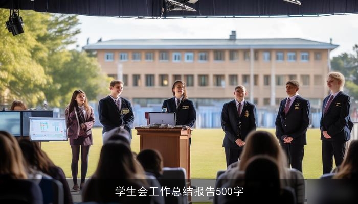 学生会工作总结报告500字