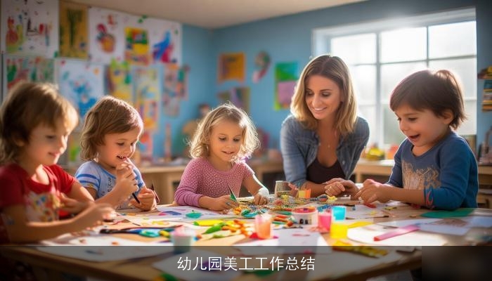 幼儿园美工工作总结