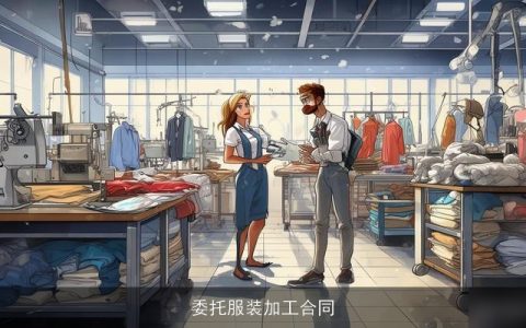 委托服装加工合同