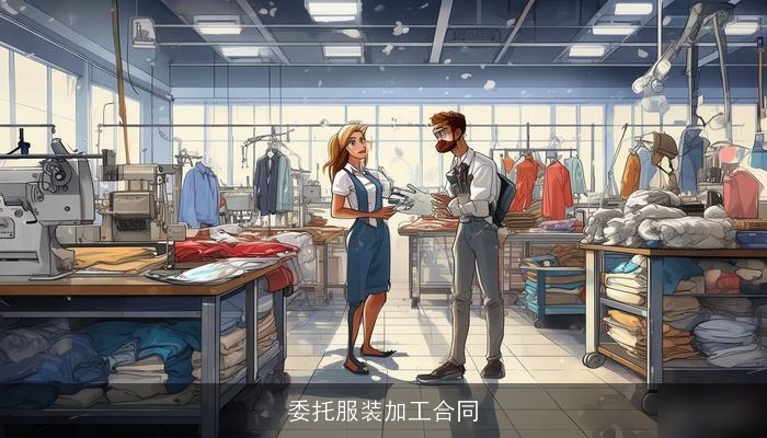 委托服装加工合同