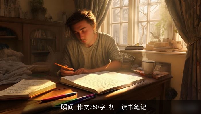 一瞬间_作文350字_初三读书笔记