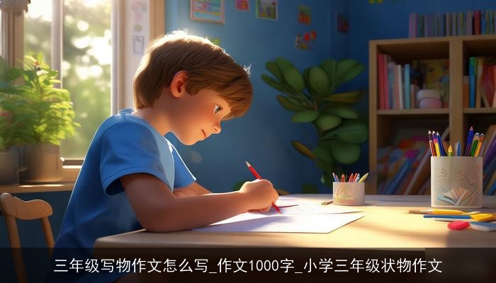 三年级写物作文怎么写_作文1000字_小学三年级状物作文