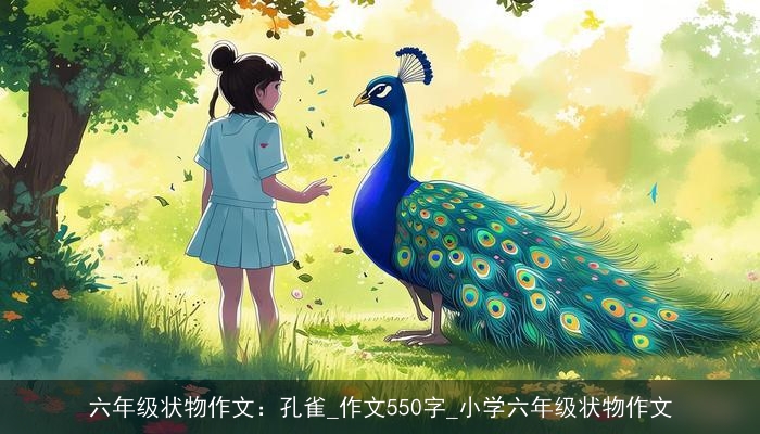 六年级状物作文：孔雀_作文550字_小学六年级状物作文