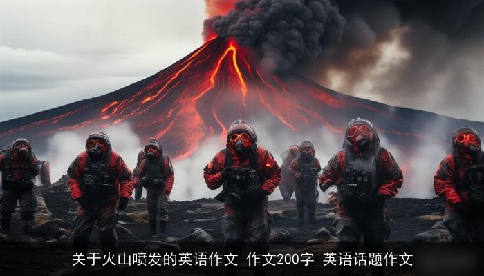 关于火山喷发的英语作文_作文200字_英语话题作文