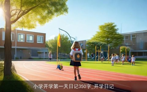 小学开学第一天日记350字_开学日记