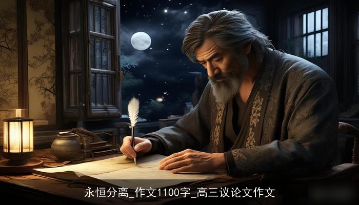 永恒分离_作文1100字_高三议论文作文