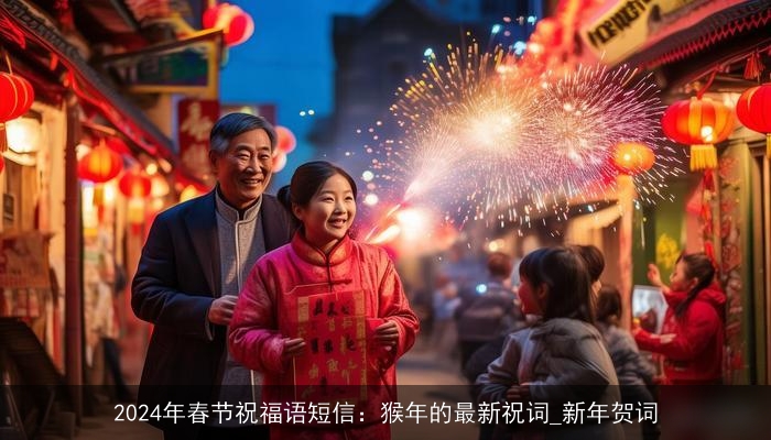 2024年春节祝福语短信：猴年的最新祝词_新年贺词