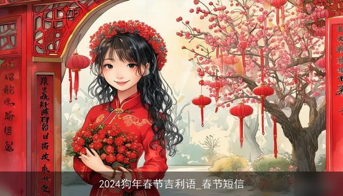 2024狗年春节吉利语_春节短信