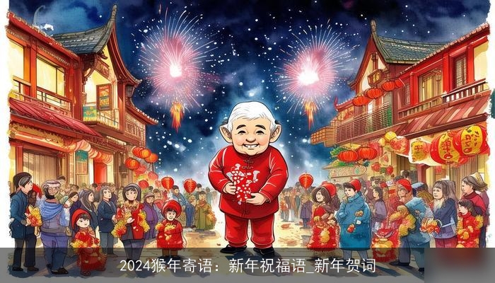 2024猴年寄语：新年祝福语_新年贺词