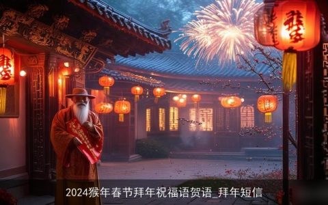 2024猴年春节拜年祝福语贺语_拜年短信