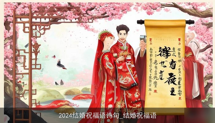 2024结婚祝福语诗句_结婚祝福语