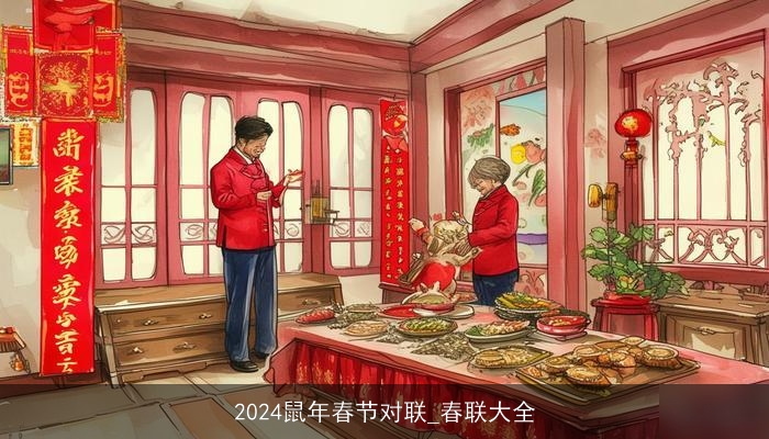 2024鼠年春节对联_春联大全