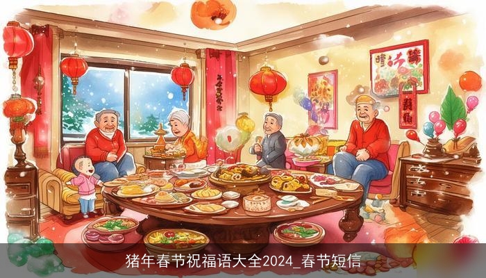 猪年春节祝福语大全2024_春节短信