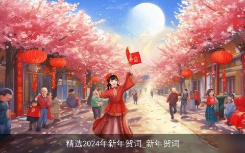 精选2024年新年贺词_新年贺词