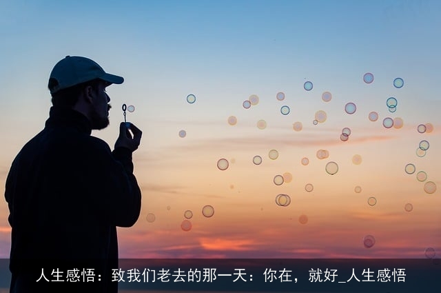 人生感悟：致我们老去的那一天：你在，就好_人生感悟