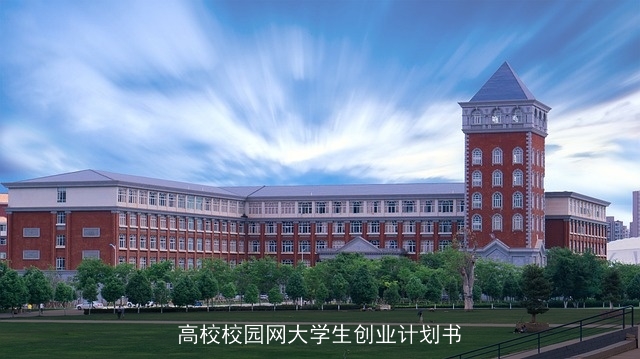 高校校园网大学生创业计划书