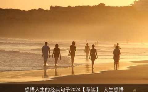 感悟人生的经典句子2024【荐读】_人生感悟