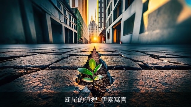 断尾的狐狸_伊索寓言