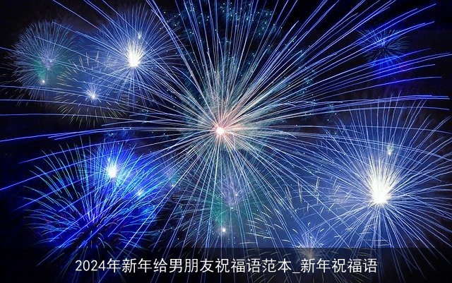 2024年新年给男朋友祝福语范本_新年祝福语