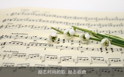 励志时尚的歌_励志歌曲