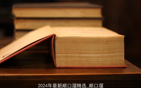 2024年最新顺口溜精选_顺口溜