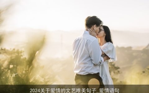 2024关于爱情的文艺唯美句子_爱情语句