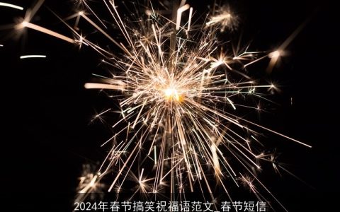 2024年春节搞笑祝福语范文_春节短信