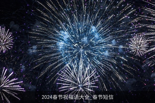 2024春节祝福语大全_春节短信