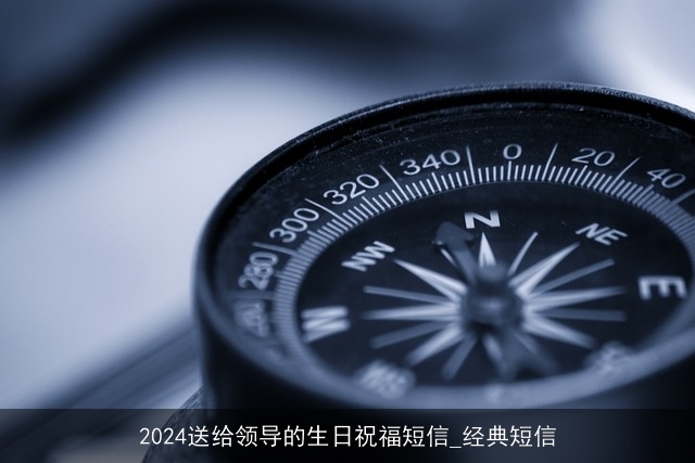 2024送给领导的生日祝福短信_经典短信