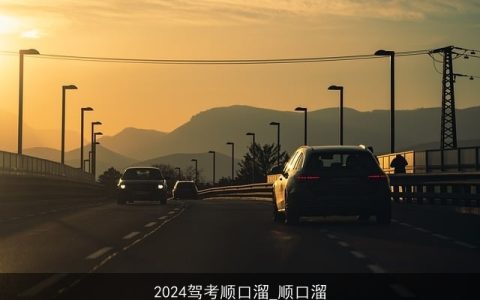 2024驾考顺口溜_顺口溜