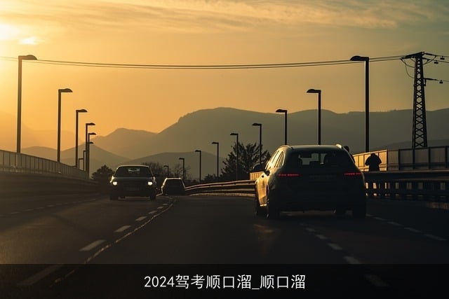 2024驾考顺口溜_顺口溜