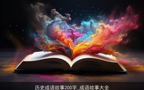 历史成语故事200字_成语故事大全