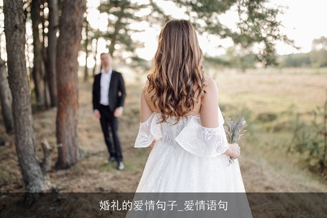 婚礼的爱情句子_爱情语句