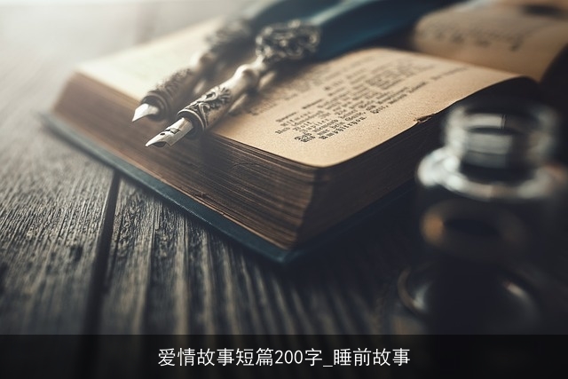 爱情故事短篇200字_睡前故事