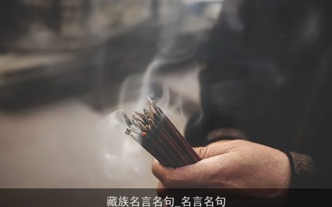 藏族名言名句_名言名句