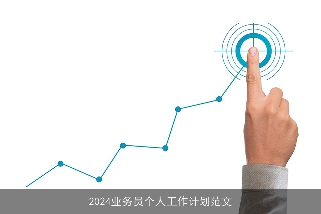 2024业务员个人工作计划范文