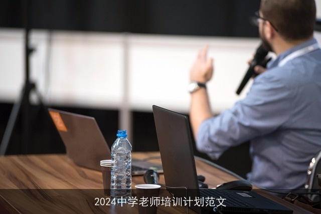 2024中学老师培训计划范文