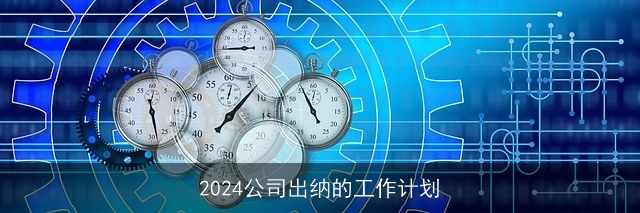 2024公司出纳的工作计划