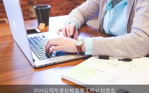 2024公司年度纪检监察工作计划范文